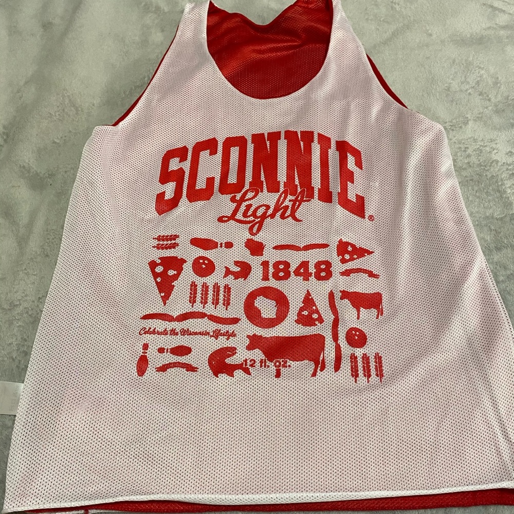 Wisconsin Badger Basketball Jersey reversible